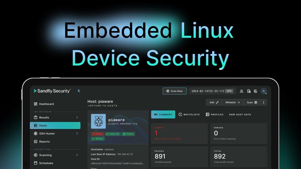Find malware & ransomware on Synology NAS DSM appliances with Sandfly's agentless drift detection.