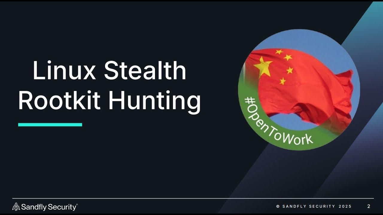 Linux Stealth Rootkit Hunting with Command Line Forensics - FIRST 2025 Oslo Cold Incident Response