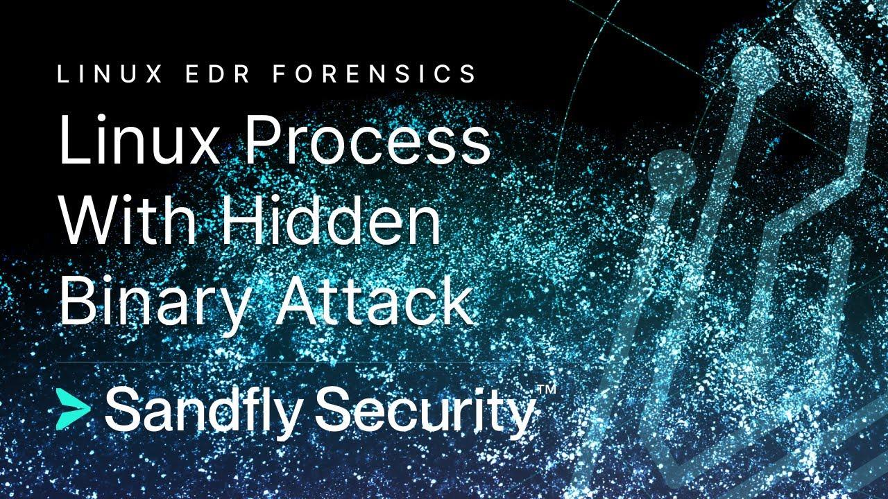 Linux Process Running with Hidden Binary Name Attack