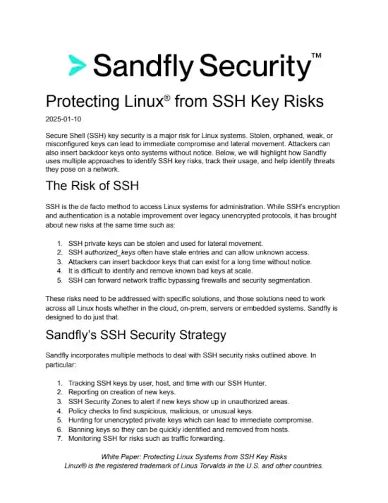 Protecting Linux from SSH Key Risks