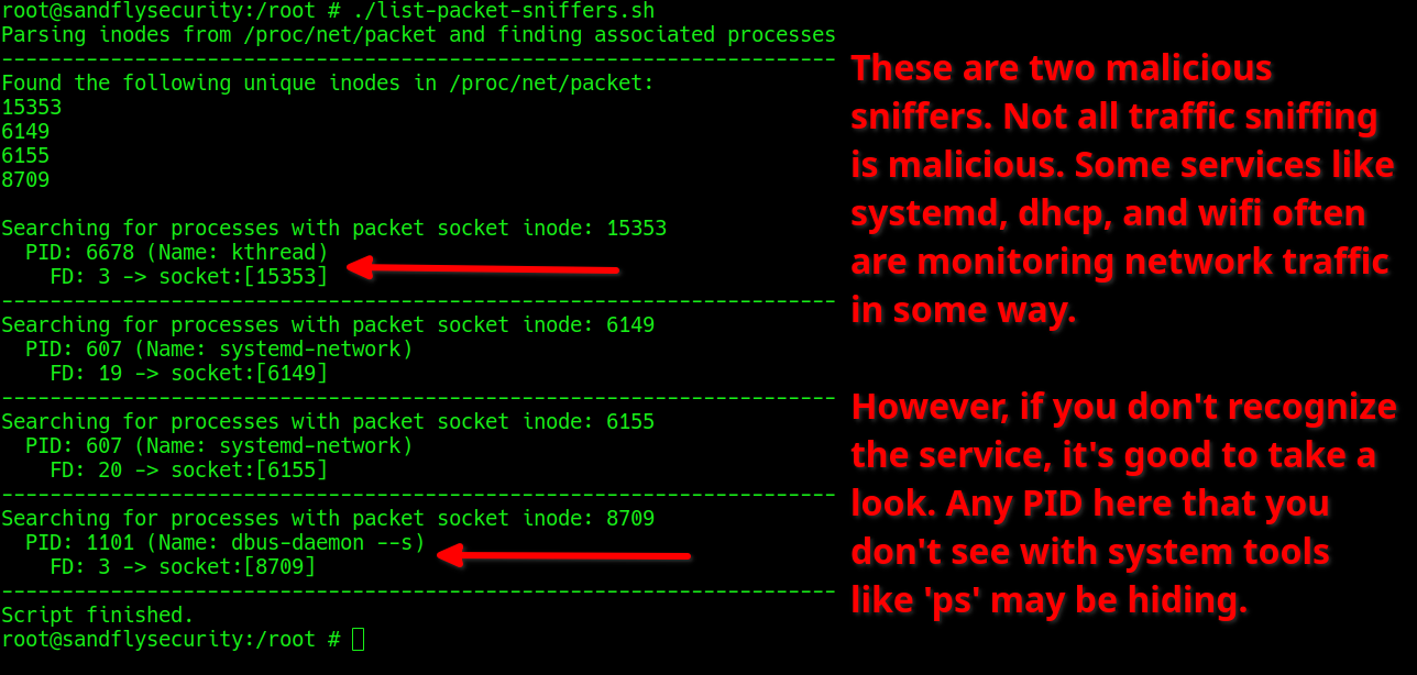 blog-imagesdetecting-packet-sniffing-malware-on-linux03-list-packet-sniffers-output-annotated
