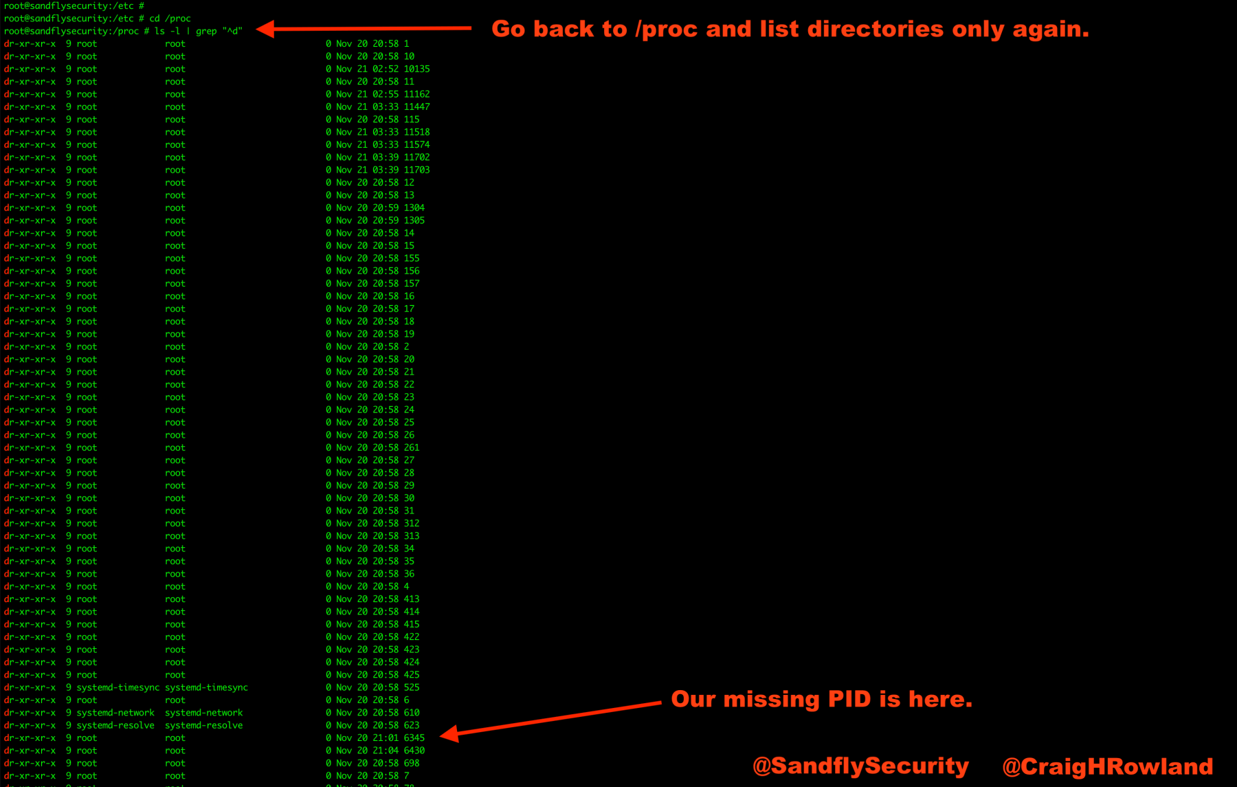 blog-imageshow-to-decloak-stealth-linux-cryptocurrency-mining-malware11-decloaked-proc-dir-listing