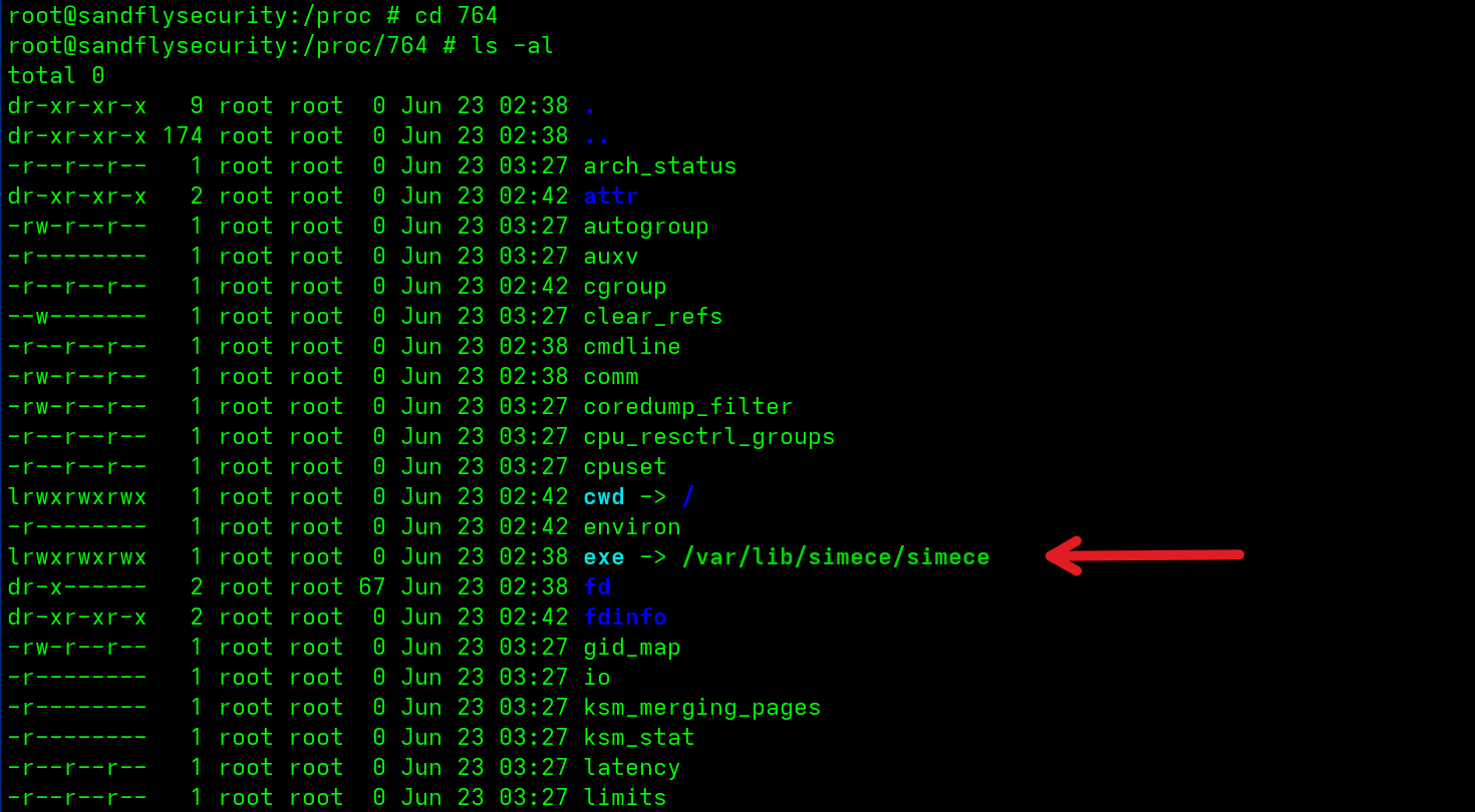 blog-imageslinux-scales-ebpf-rootkit-detection-and-analysis08-cd-proc-764-ls-listing