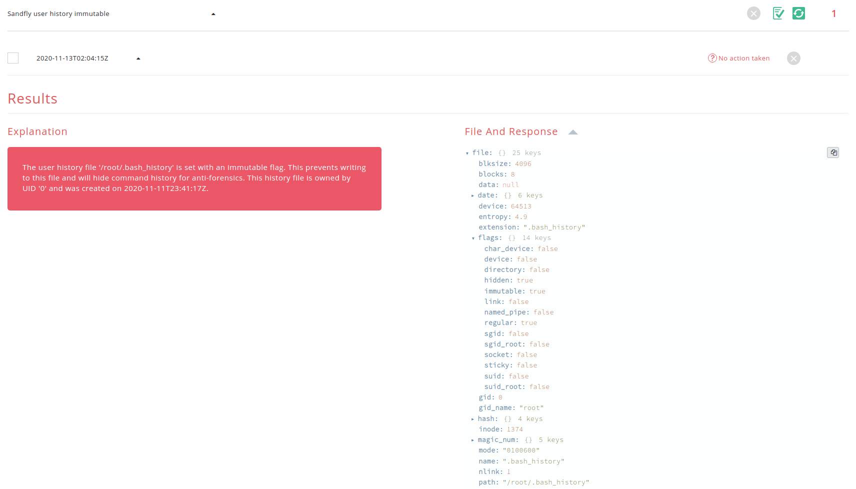 blog-imagessandfly-2-8-0-agentless-active-attack-response-for-linux11-sandfly-user-history-immutable