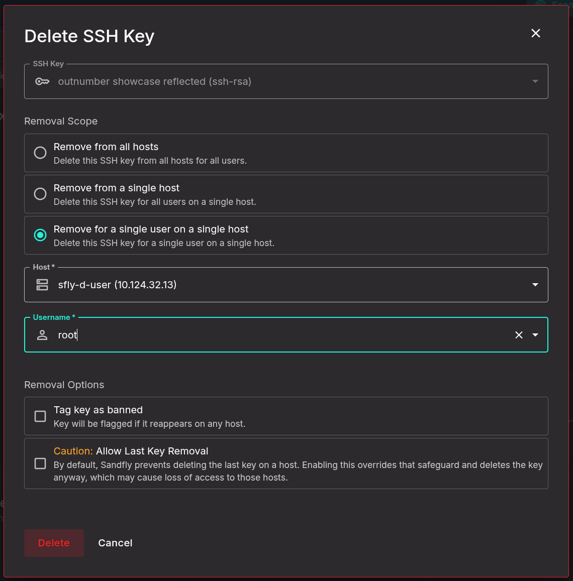 blog-imagessandfly-58-agentless-response-and-ssh-key-management05-ssh-key-delete-single-user