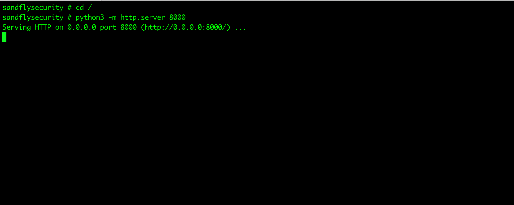 blog-imagessandfly-2-5-2-scheduling-priority-detecting-command-line-web-servers-port-scanners-and-kernel-thread-masquerading02-python-command-line-web-server