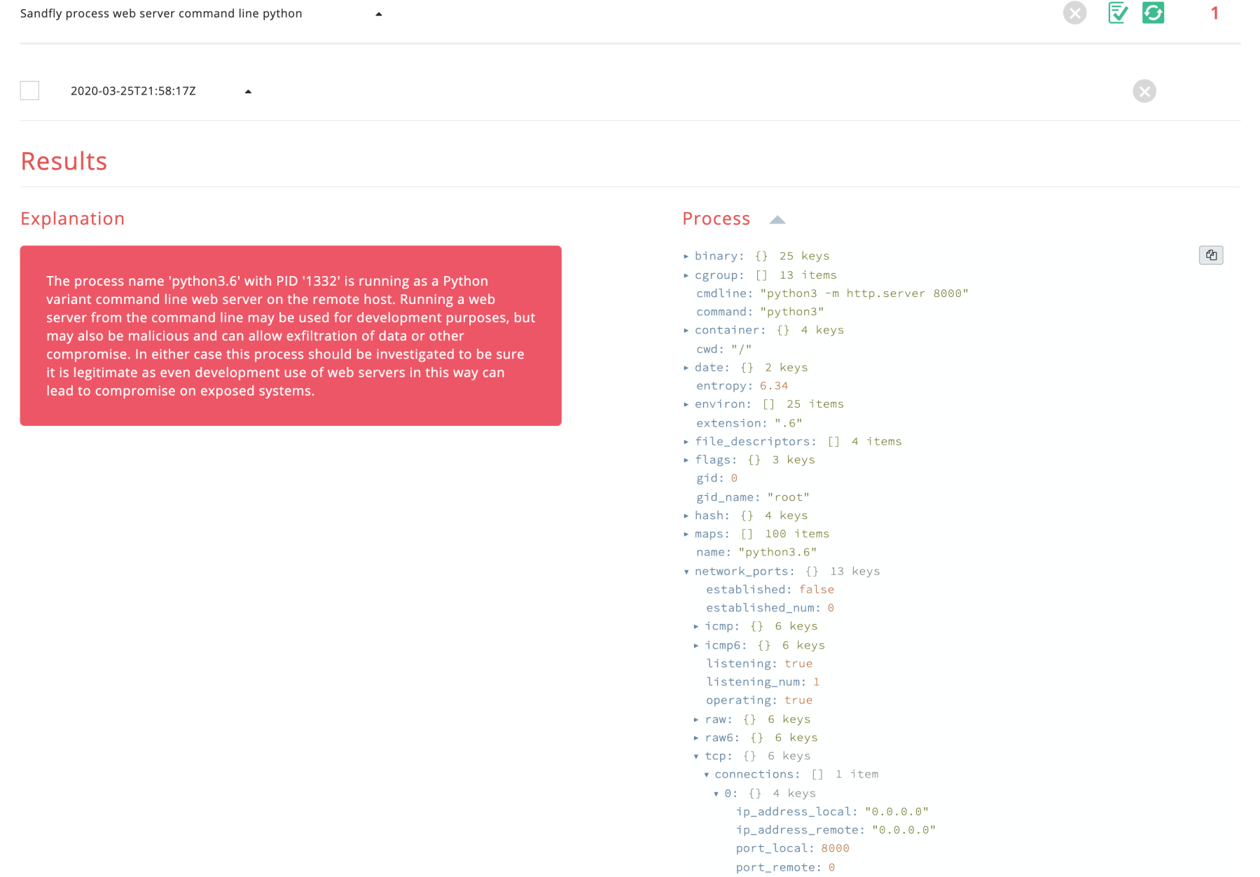 blog-imagessandfly-2-5-2-scheduling-priority-detecting-command-line-web-servers-port-scanners-and-kernel-thread-masquerading04-command-line-python-webserver-intrusion-detection