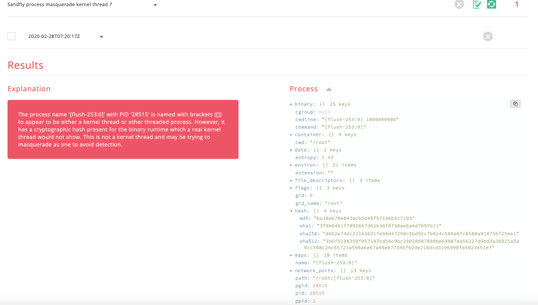blog-imagessandfly-2-5-2-scheduling-priority-detecting-command-line-web-servers-port-scanners-and-kernel-thread-masquerading06-linux-kernel-thread-masqureade-attack
