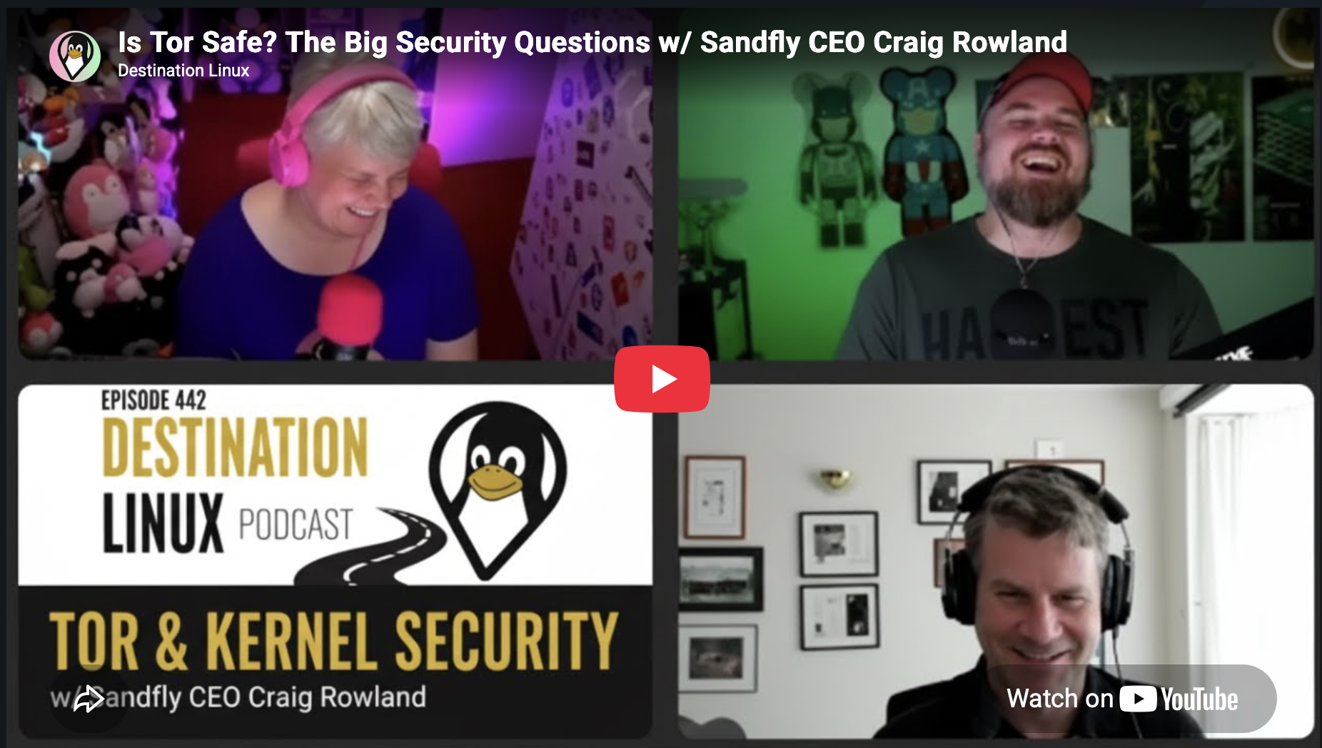 Destination Linux Podcast: Tor, VPNs and Anonymity Risks