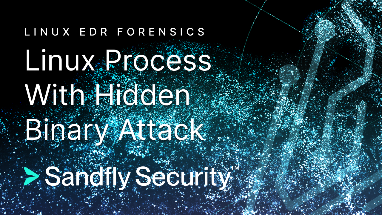 Linux Process Running with Hidden Binary Name Attack